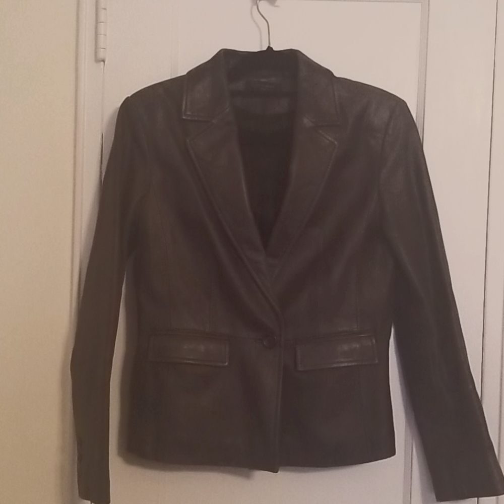 Leather jacket